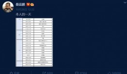 岳云鹏的爆料时刻表最新